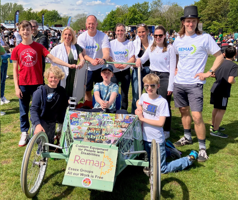 Felsted Students and others at the Billericay Soap Box Derby