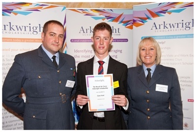 Liam's Arkwright Scholarship