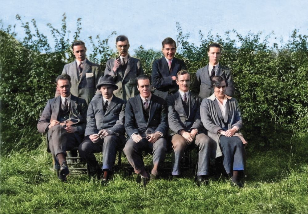 Captain Peter Eckersley (front centre) and the 2MT Writtle Team