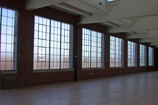 Crittall steel-framed window